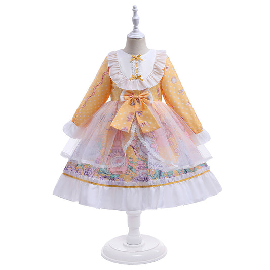 HP239 Outong Yoliyolei Direct Sales Children's Cosplay Costumes And Birthday Party Costumes Sweet Girl Lolita Costumes