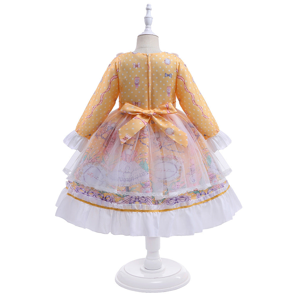 HP239 Outong Yoliyolei Direct Sales Children's Cosplay Costumes And Birthday Party Costumes Sweet Girl Lolita Costumes