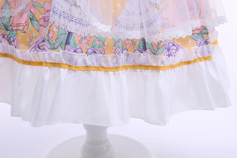 HP239 Outong Yoliyolei Direct Sales Children's Cosplay Costumes And Birthday Party Costumes Sweet Girl Lolita Costumes