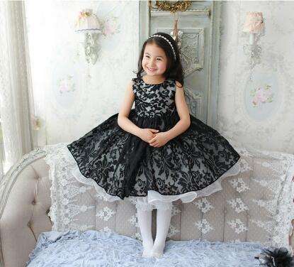 P001 Hot Sale Latest Puffy Children Party Dress Designs/Baby Girls Dresses/Baby Girl Jacquard Birthday Dress