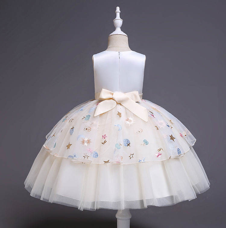 A605 Cheap Wholesale Sleeveless Ball Gown 5 Years Old Unicorn Dresses Children Kids Unicorn Birthday Dress For Girls Birthday Party