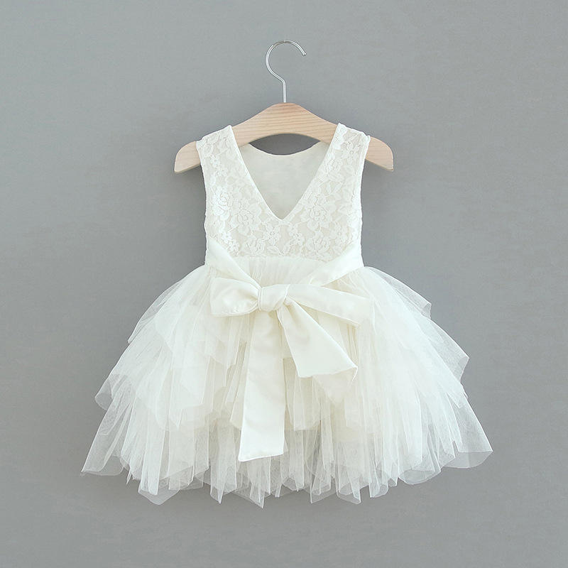 TU017 Yoliyolei Tutu Design Kids Clothes Western Baby Girl Fluffy Prom Party Summer Infant Beading Todddler Baby Girl Birthday Dress