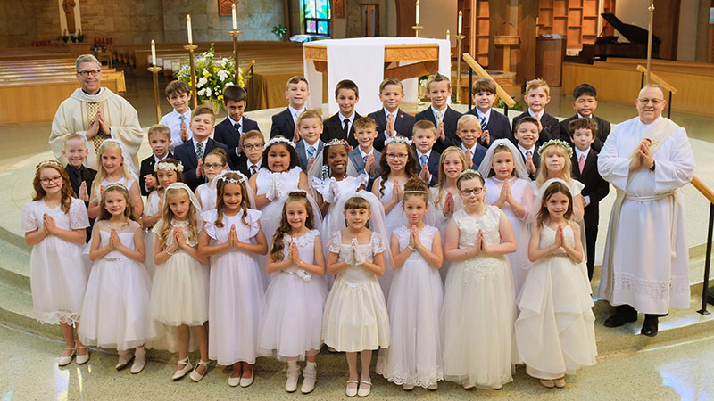 Catholic First Communion gift for boy from godparent