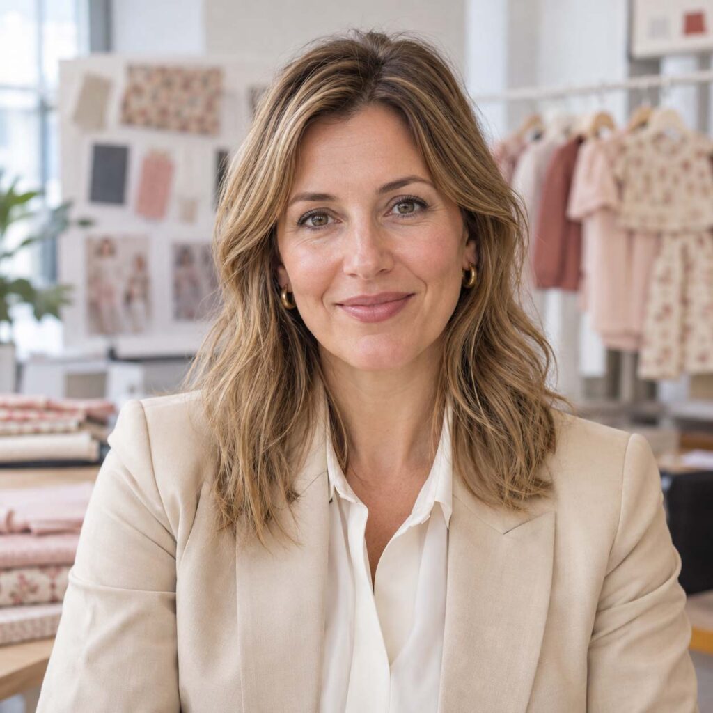 Elizabeth, procurement director and kidswear sourcing client