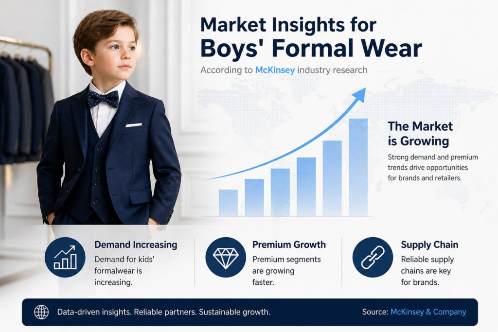 boys formal wear market insights demand growth premium segment supply chain