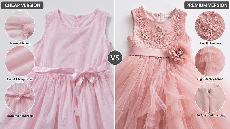cheap vs premium kids clothing comparison
