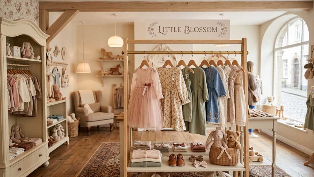 children clothing boutique selling toddler dresses