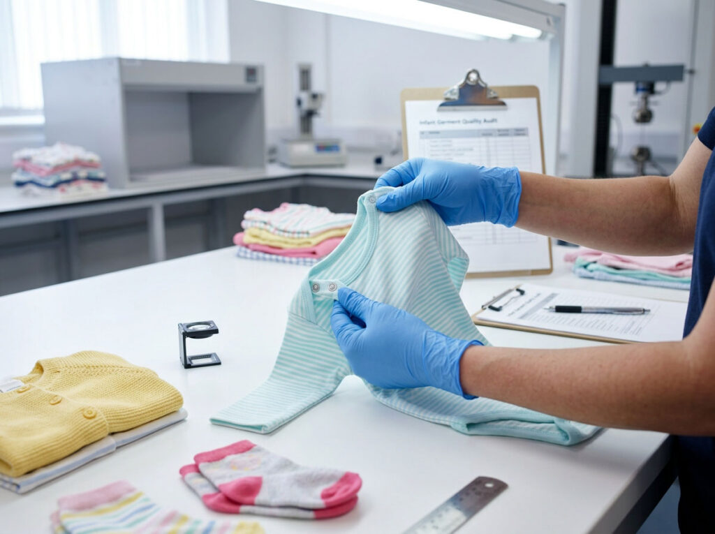how to check baby clothing fabric quality