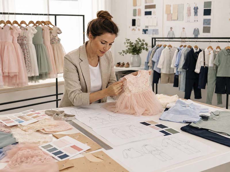 Quality inspection and delivery preparation for wholesale children’s clothing