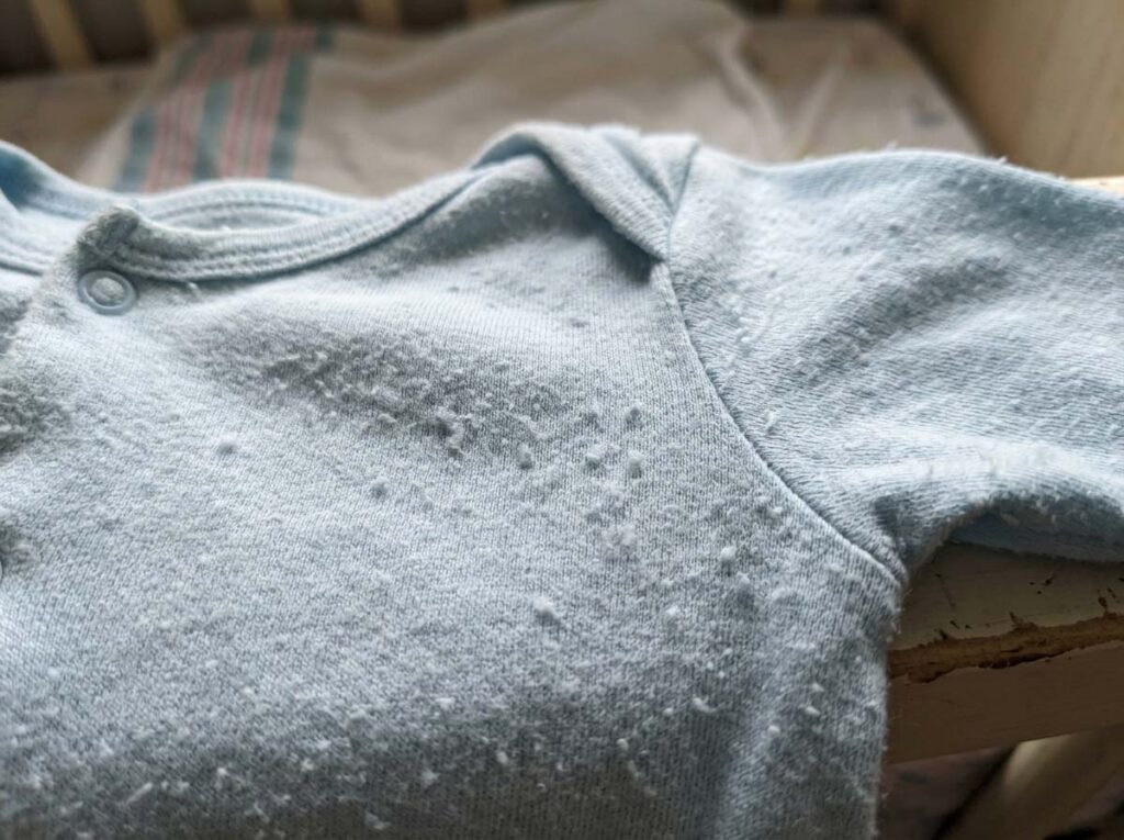 low quality fabric polyester baby clothes