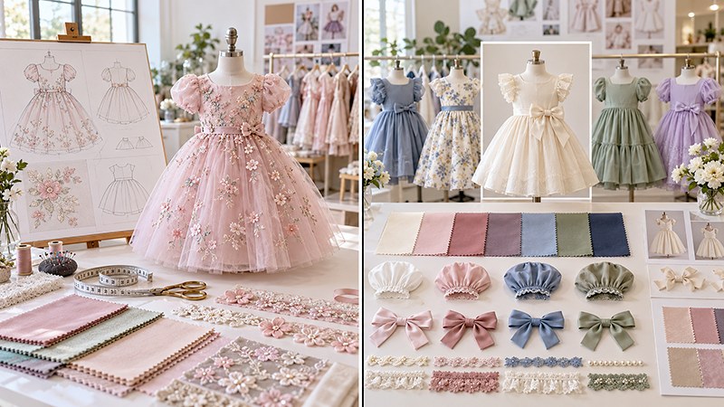 OEM vs ODM children’s clothing development comparison for custom kidswear production