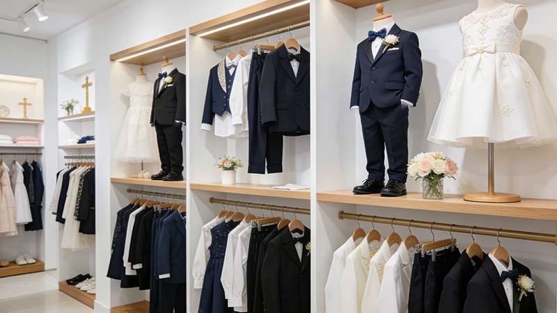 Outong Fashion children’s formalwear showroom