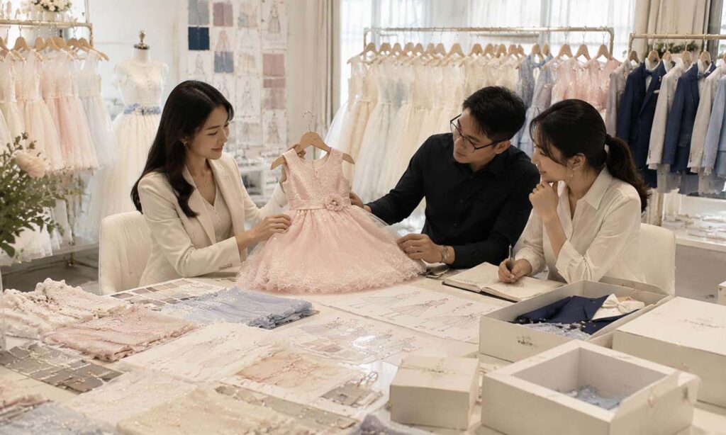 Private label children's clothing customization with OEM ODM manufacturer support