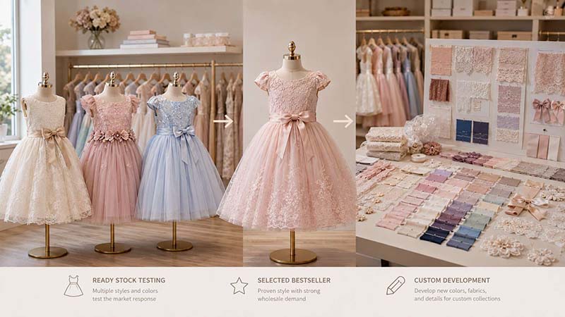 Ready stock to custom kidswear sourcing strategy for growing retailers