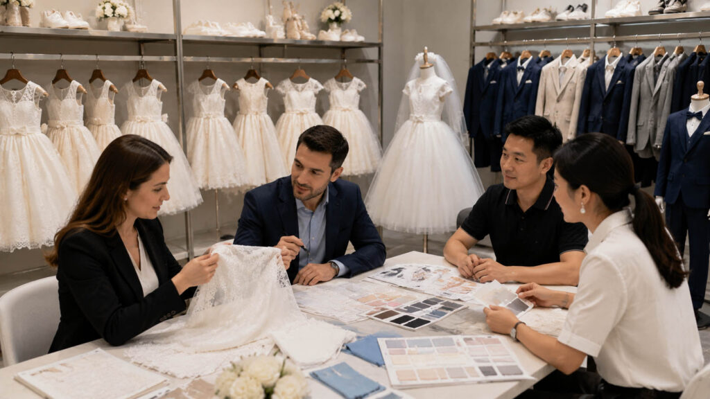 Wholesale First Communion outfits supplier showroom for retailers