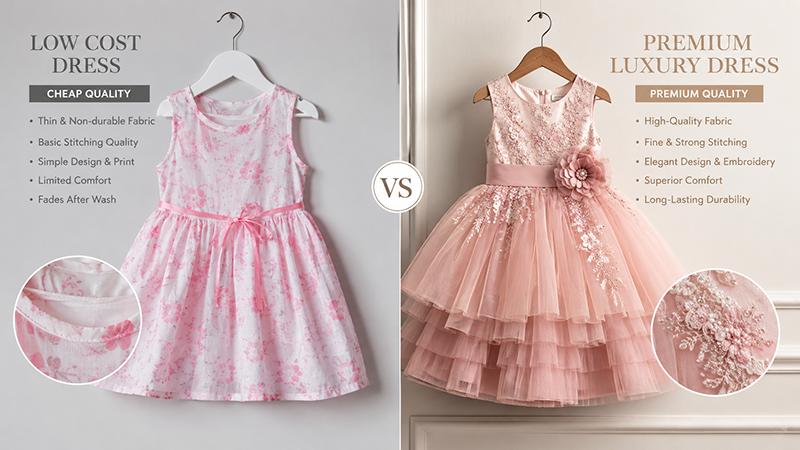 why kids clothing prices vary comparison
